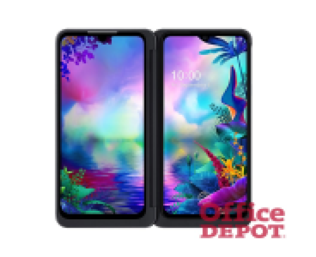 LG G8X 6,4" LTE 6/128GB Dual SIM két kijelzős fekete okostelefon