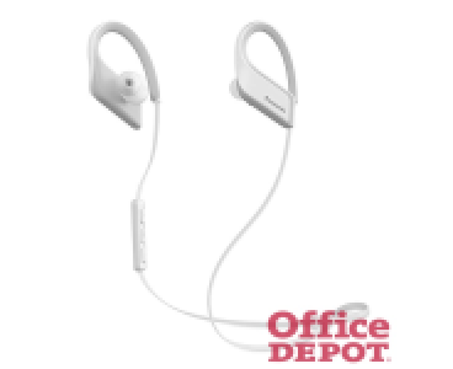 Panasonic RP-BTS35E-W fehér vízálló Bluetooth sport fülhallgató headset