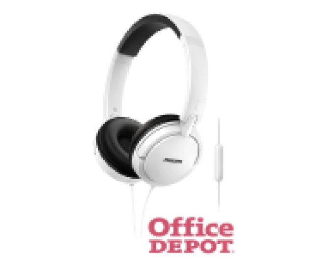 Philips SHL5005WT/00 fehér mikrofonos fejhallgató