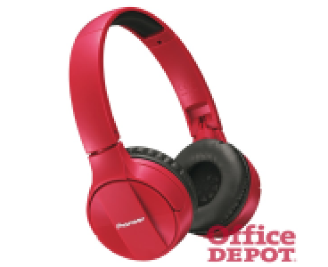 Pioneer SE-MJ553BT-R piros Bluetooth fejhallgató