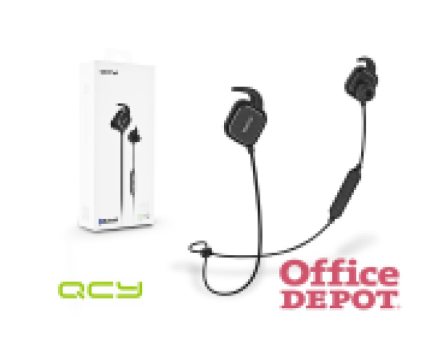 QCY by Xiaomi QCY-0009 QY12 Bluetooth nyakpántos fekete sport headset
