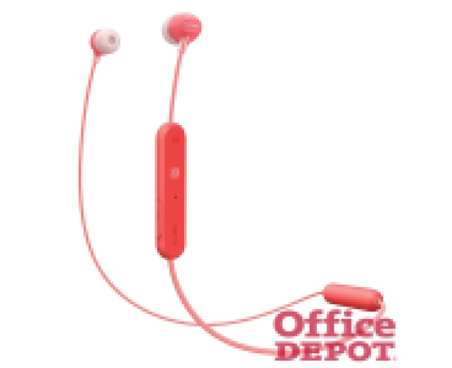 Sony WIC300R Bluetooth piros fülhallgató headset