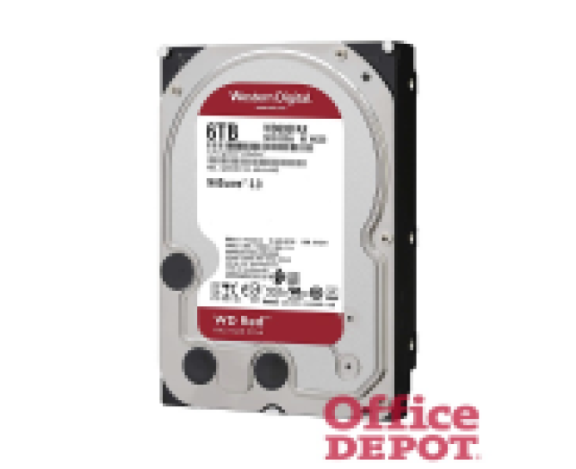 Western Digital 3,5" 6000GB belső SATAIII 5400RPM 256MB RED WD60EFAX winchester 3 év