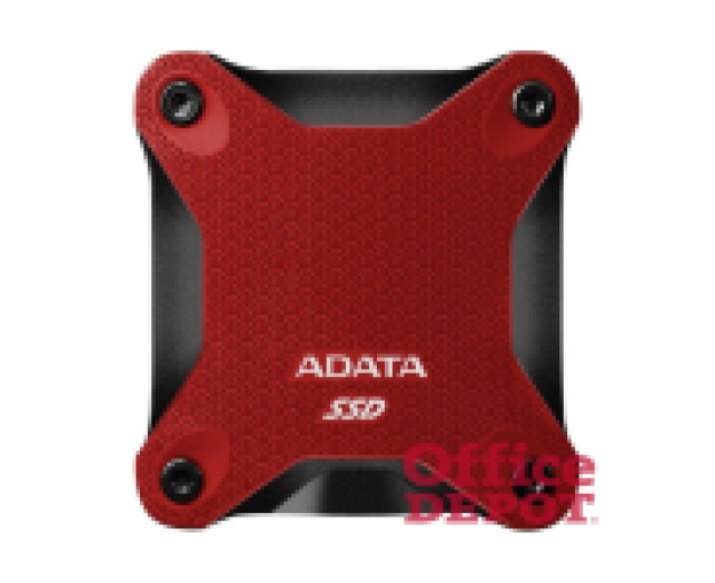 ADATA SD600Q 240GB USB3.1 piros külső SSD
