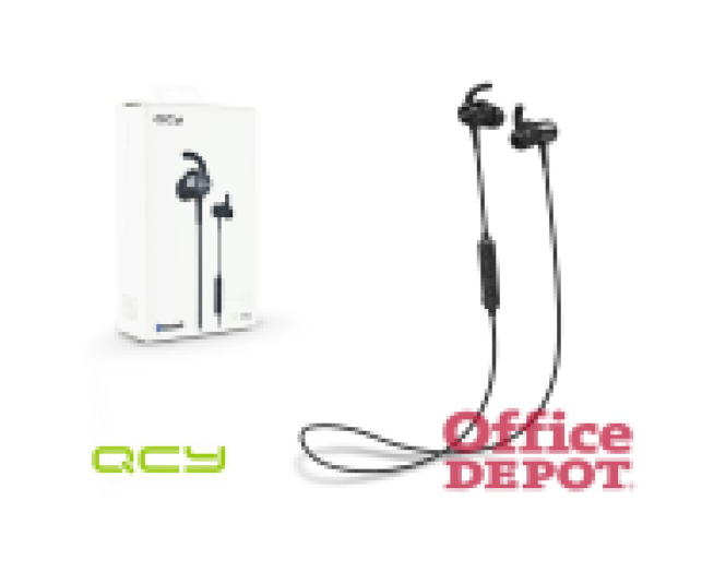 QCY by Xiaomi QCY-0002 M1C Bluetooth fekete nyakpántos sztereo headset