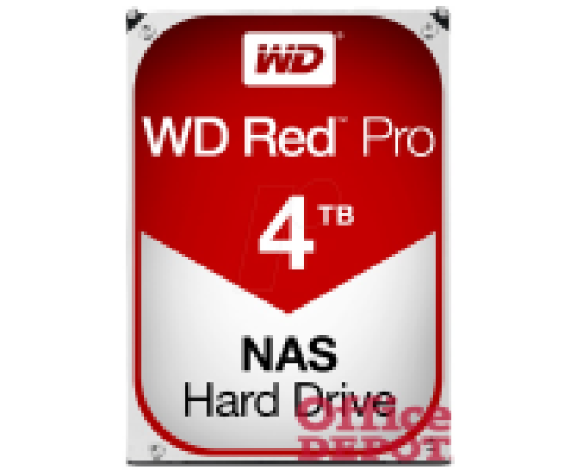 Western Digital 3,5" 4000GB belső SATAIII 7200RPM 256MB RED PRO WD4003FFBX winchester 5 év