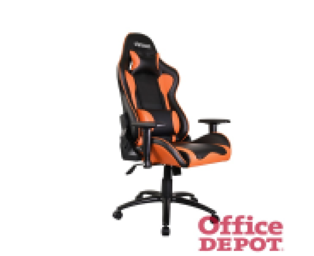 Stansson UCE502BA ergonomikus fekete/narancssárga gamer szék