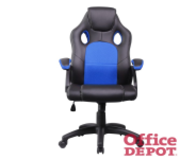 Iris GCH102BK fekete / kék gamer szék