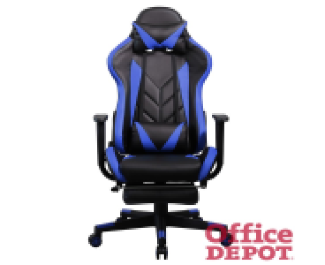 Iris GCH200BK fekete / kék gamer szék