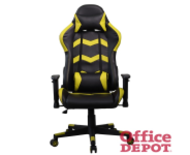 Iris GCH203BC fekete / citromsárga gamer szék