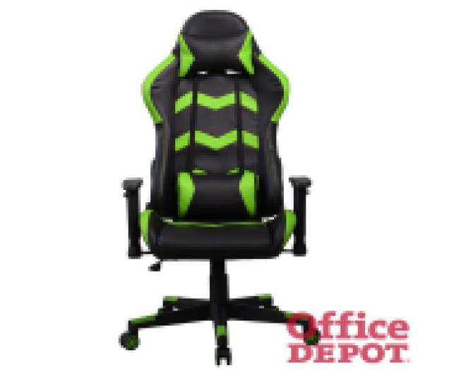 Iris GCH203BE fekete / zöld gamer szék