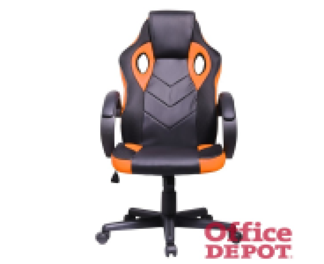 Iris GCH205BA fekete / narancssárga gamer szék