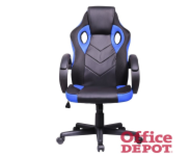 Iris GCH205BK fekete / kék gamer szék