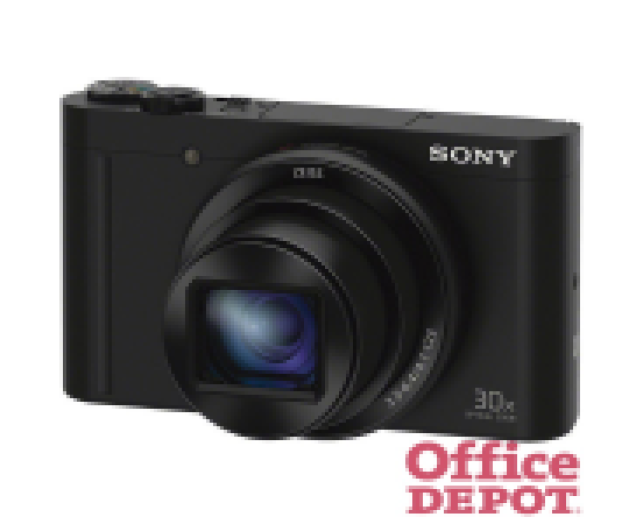 Sony DSC-WX500B fekete digitális fényképezőgép