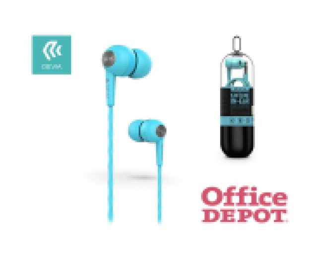 Devia ST325595 Kintone V2 kék fülhallgató headset