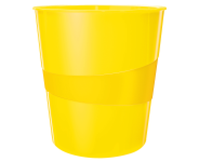 Leitz Wow papírkosár metál fehér