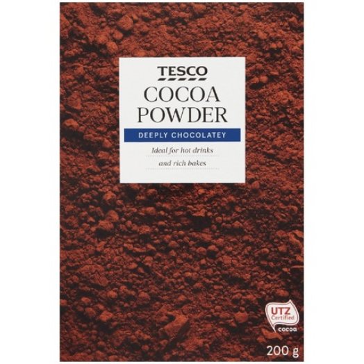 Tesco kakaópor sütéshez