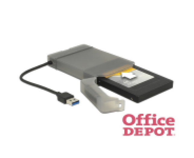 Delock DL62742 2,5" külső SATA HDD ház USB 3.0-mal
