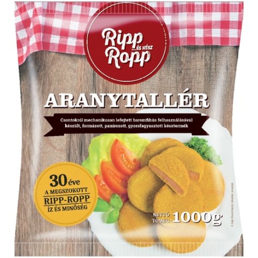 Ripp-Ropp aranytallér