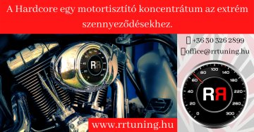 RRCUSTOMS. RR TUNING. Hardcore egy motortisztító