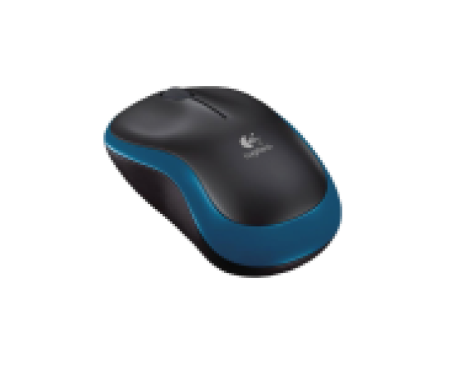 Logitech M185 vezeték nélküli egér, kék