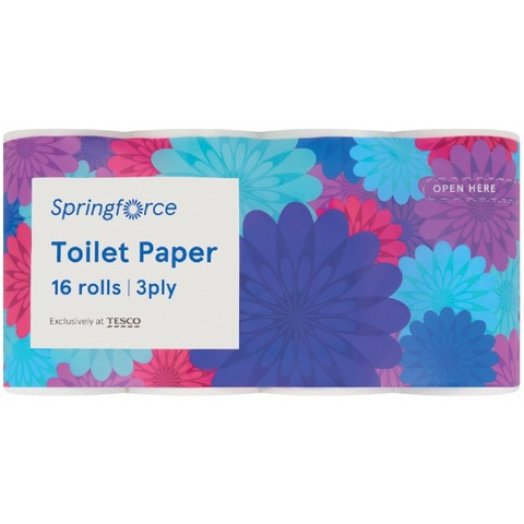 Springforce toalettpapír
