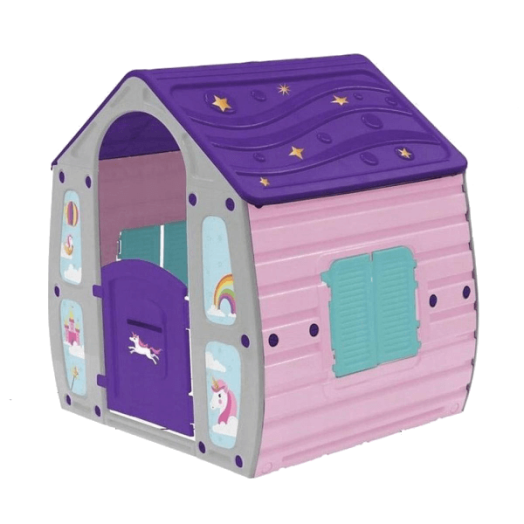 JÁTSZÓHÁZ UNIKORNISOS 102X109X90 CM