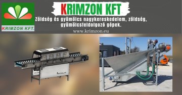 Krimzon Kft. Új és használt zöldség és gyümölcsfeldolgozó