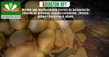 Krimzon Kft.  Gyümölcsfeldolgozó gépek. Zöldség és gyümölcs