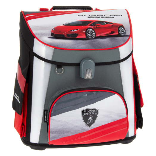 Lamborghini kompakt easy mágneszáras iskolatáska