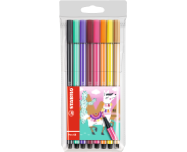 Stabilo Pen 68 Living Colors készlet 8db Láma