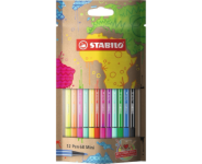 Stabilo Pen 86 Mini tűfilc készlet 12 db mySTABILOdesign