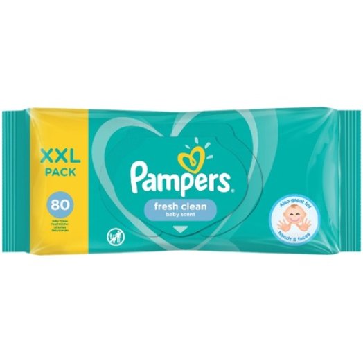 Pampers nedves babatörlő kendő