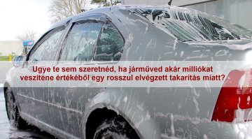 Az otthoni autómosás is lehet minőségi?
