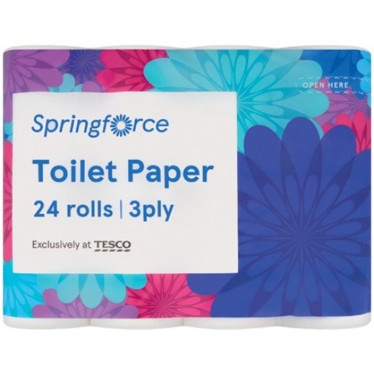 Springforce toalettpapír (24 db/cs)