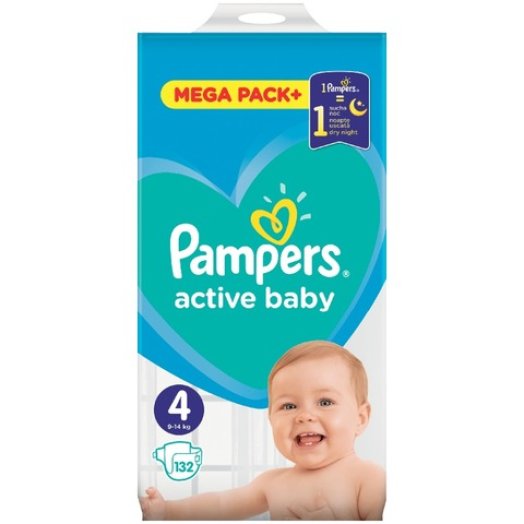 Pampers Active Baby mega pack pelenka