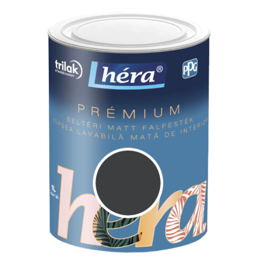 HÉRA PRÉMIUM MATT 1L KIS FEKETE