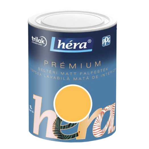 HÉRA PRÉMIUM MATT 1L MÉZSÁRGA