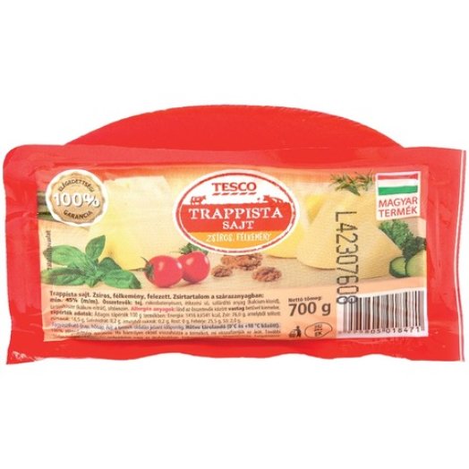 Tesco trappista sajt