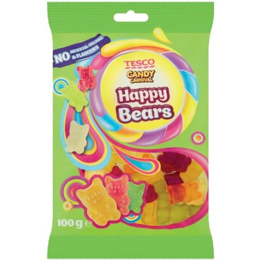 Tesco Candy Carneval gumicukorka