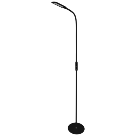 REMO LED ÁLLÓLÁMPA 9W 500LM FEKETE