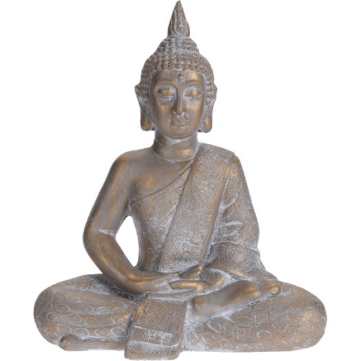 ÜLŐ BUDDHA 41X23,5X49CM