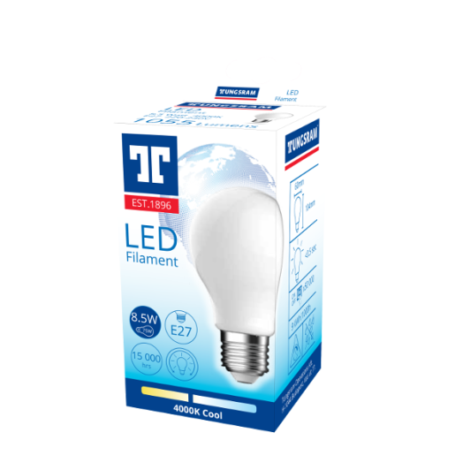 LED FÉNYFORRÁS GÖMB E27 8,5W 1055LM
