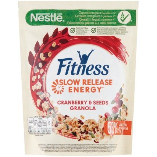 Nestlé Fitness granola tőzegáfonyával és tökmaggal
