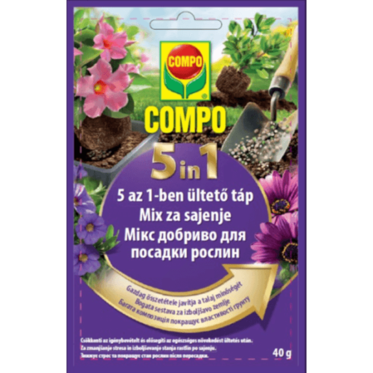 COM TAS.5IN1 ÜLTETŐTÁP 40G