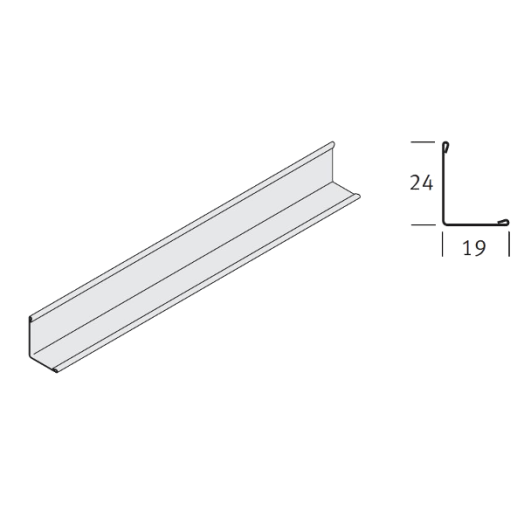 RIGIPS QL FALPROFIL 19X24X3000MM