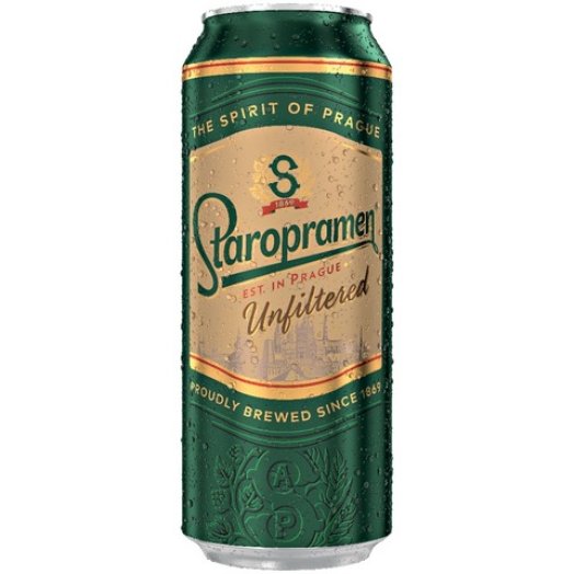 Staropramen dobozos sör