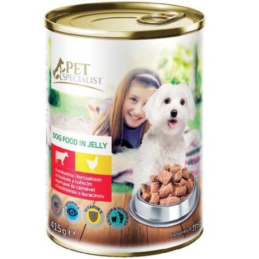 Pet Specialist konzerv kutyaeledel