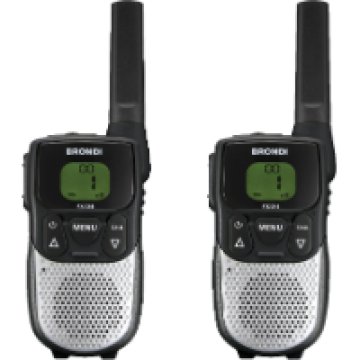 FX-318 adó-vevő pár, fekete/ezüst