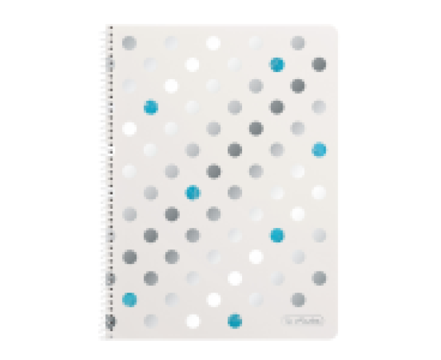 Herlitz Frozen Glam spirálfüzet A4 80lap kockás